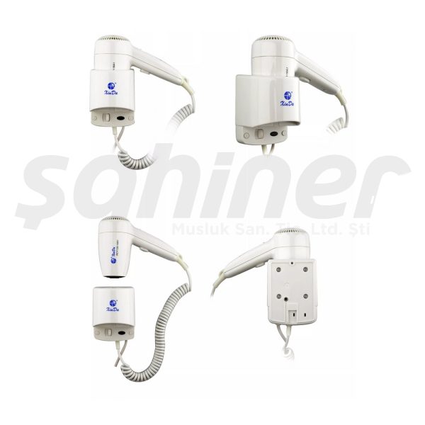 Xinda Otel Tipi Saç Kurutma Makinesi 1200W RCY120-18A1 - Görsel 3